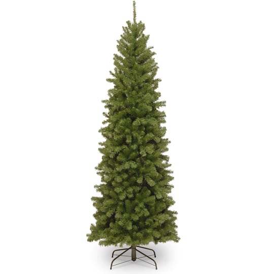 6.5ft. Unlit North Valley™ Spruce Pencil Slim Artificial Christmas Tree